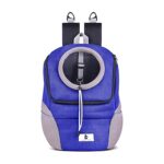 Dad's Dog® Head-Out Backpack Carrier for Dogs Cats. Blue