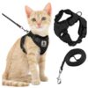 Dad's Dog® No Pull Cat Harness. Black